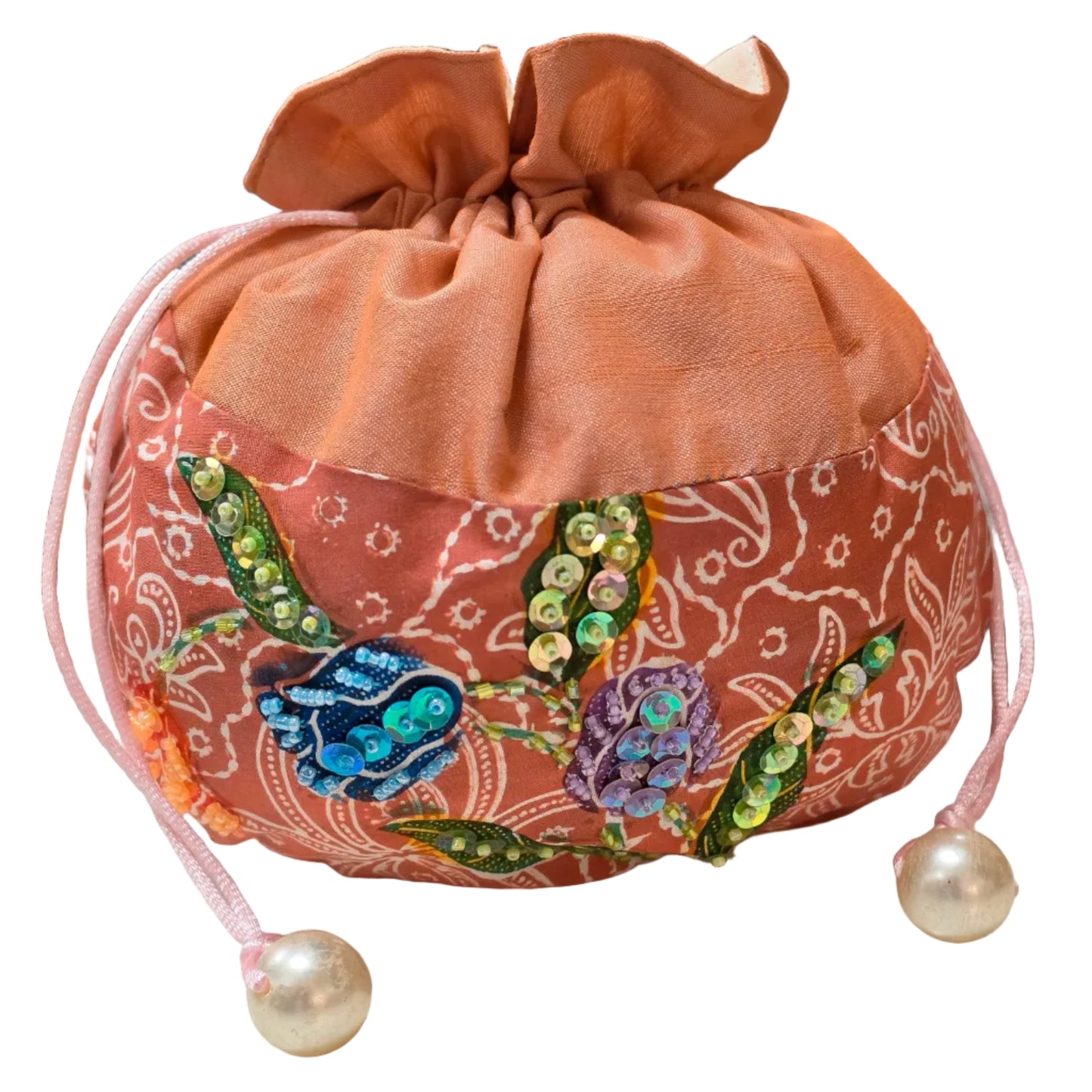 Nyana Patchwork Handbead Batik Bag