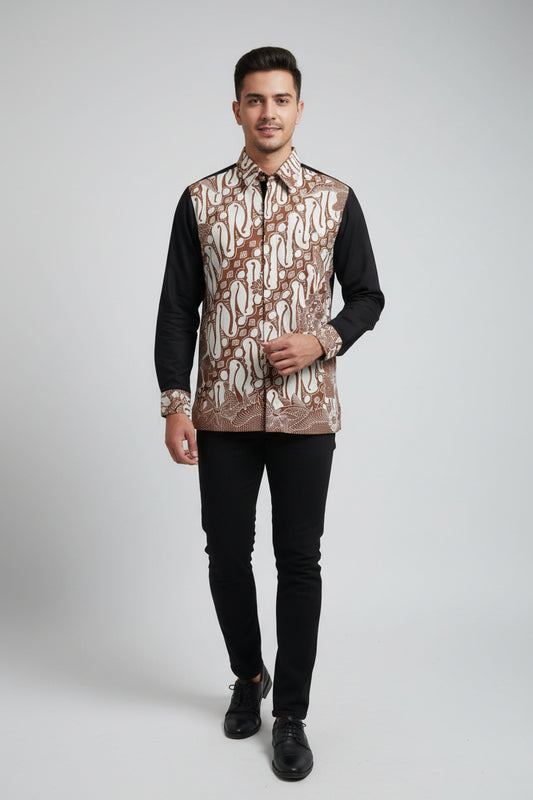 Nyana Nyana Artisan Batik Tulis Longsleeve Shirt