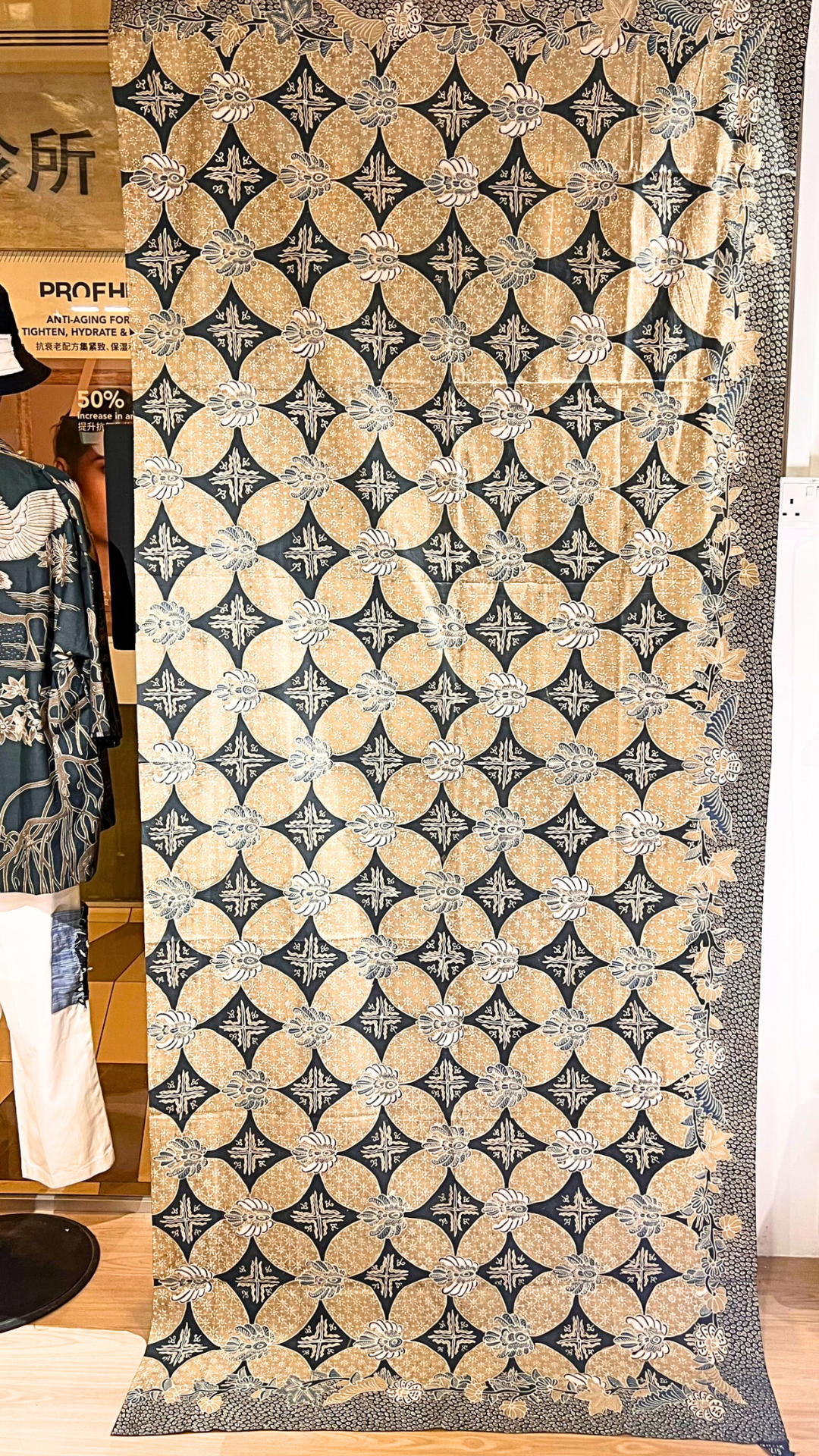 Nyana Nyana Hand Drawn Batik Tulis Cotton Fabric – Naturally Dyed Artisan Textile | Kawung