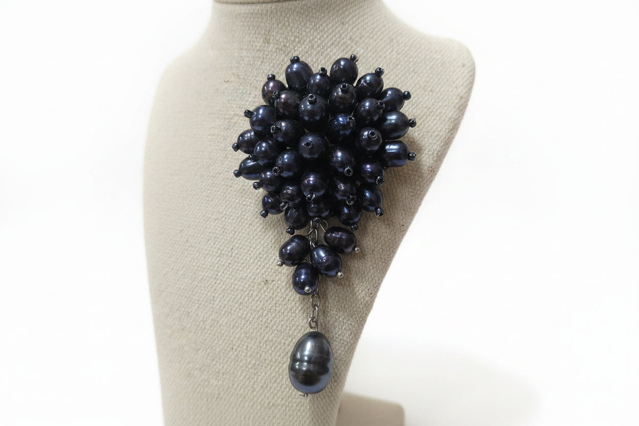 Nyana Nyana Fresh Water Pearl Brooch Kerongsang XL