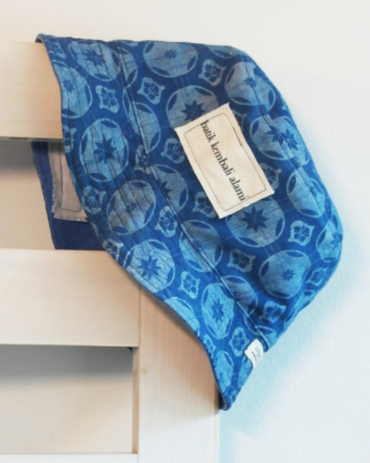 Nyana Reversible Patchwork Bucket Hat with EcoBatik
