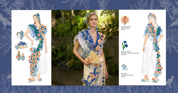 LEGO Botanicals Fashion Showcase, Jewel Changi Airport