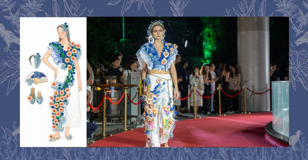 LEGO Botanicals Fashion Showcase, Jewel Changi Airport