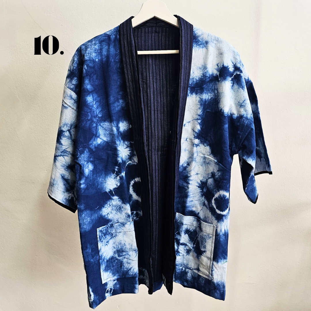 Nyana Nyana Unisex Reversible Batik Outer - 100% cotton, natural dye, Oeko-Tex certified