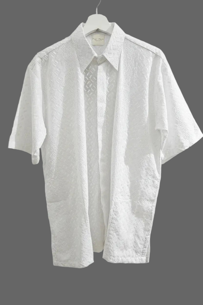 Nyana Nyana Bukit Tinggi Embroidery Shirt - 100% Cotton, Unisex, Limited Edition