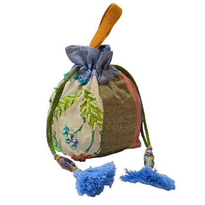 Nyana Patchwork Handbead Batik Bag