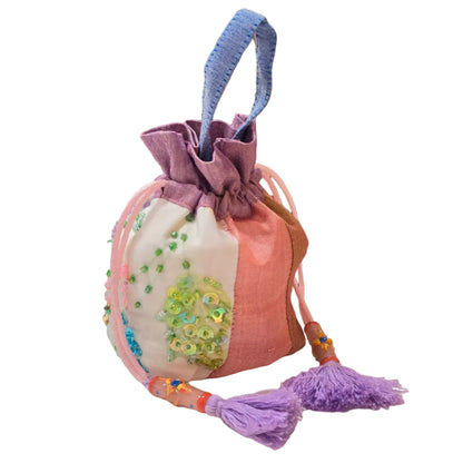 Nyana Patchwork Handbead Batik Bag