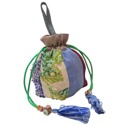 Nyana Patchwork Handbead Batik Bag
