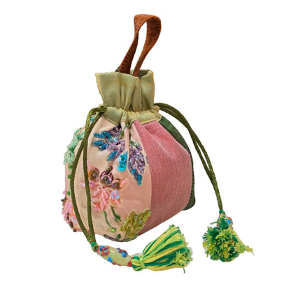 Nyana Patchwork Handbead Batik Bag