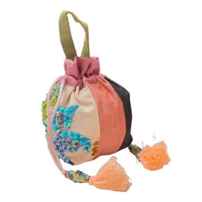 Nyana Patchwork Handbead Batik Bag