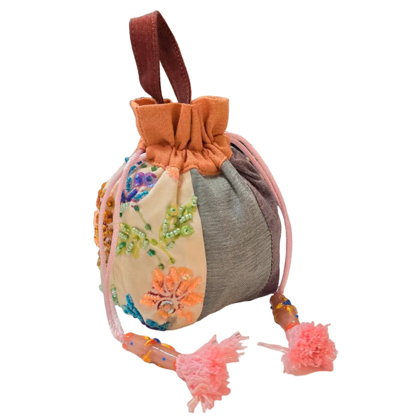 Nyana Patchwork Handbead Batik Bag