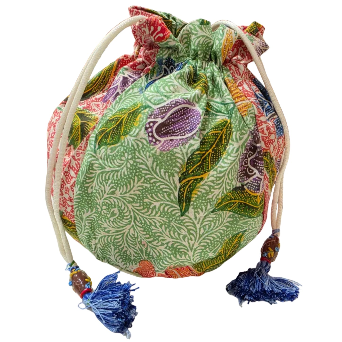 Nyana Patchwork Handbead Batik Bag