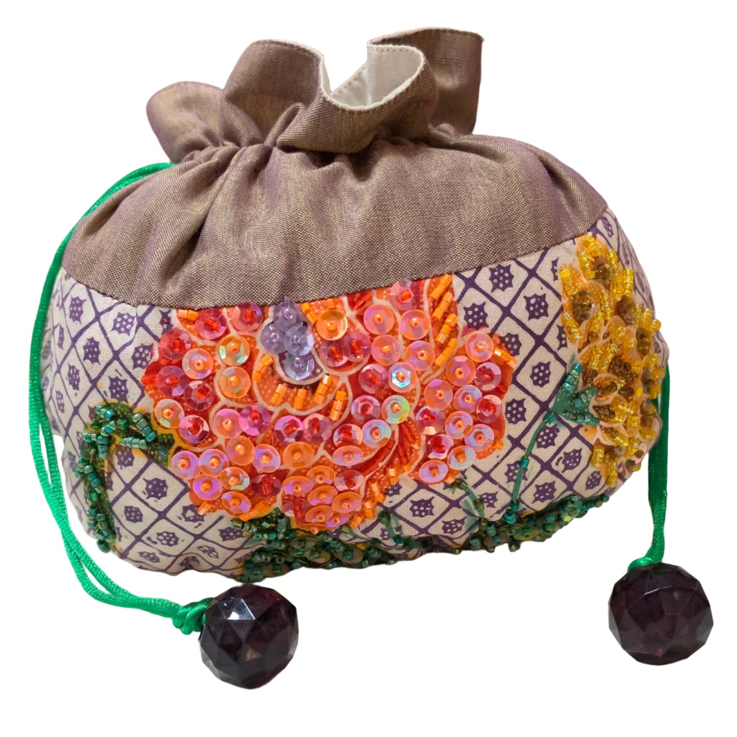 Nyana Patchwork Handbead Batik Bag