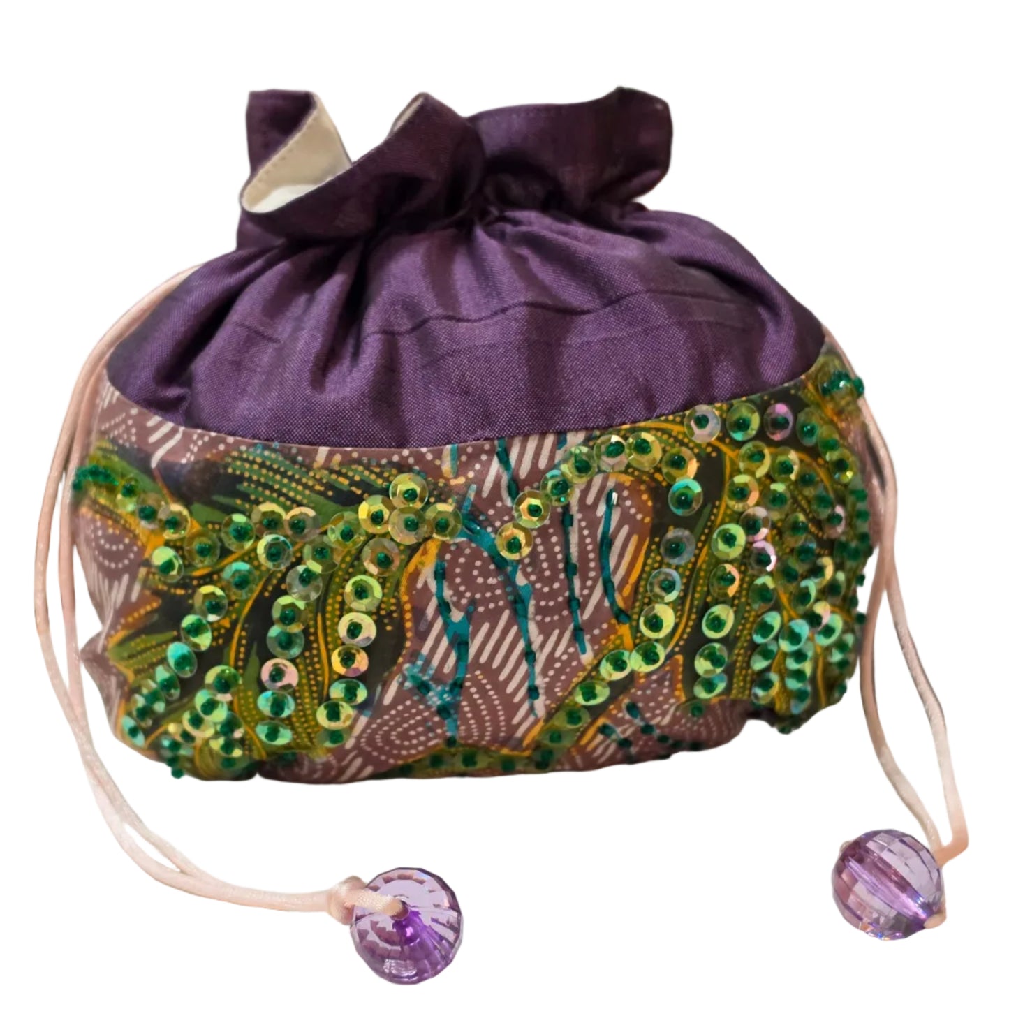 Nyana Patchwork Handbead Batik Bag