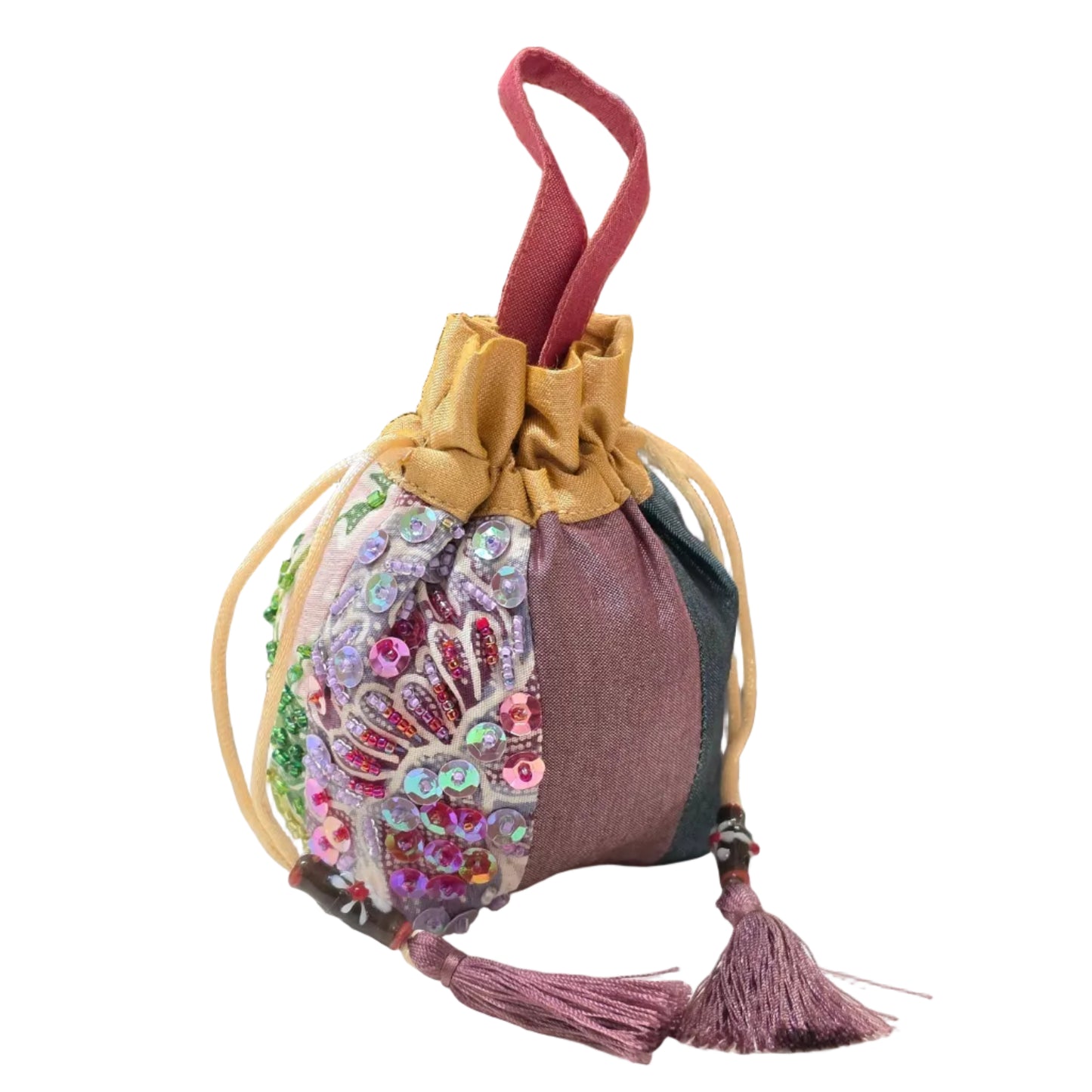 Nyana Patchwork Handbead Batik Bag