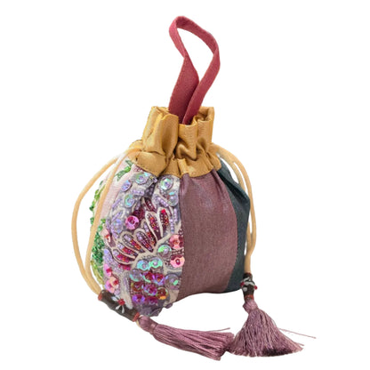 Nyana Patchwork Handbead Batik Bag