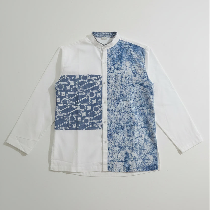 Nyana Nyana Mandarin Collar Longsleeve Shirt