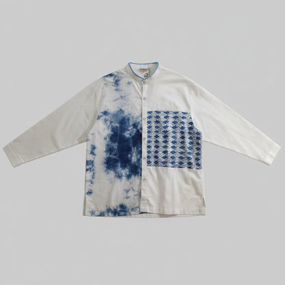 Nyana Nyana Mandarin Collar Longsleeve Shirt