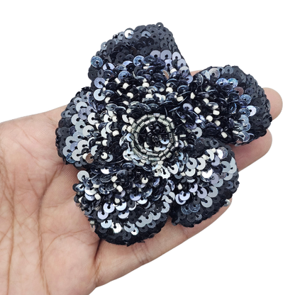 Nyana Nyana Cabochons Brooch - Hand Beaded, Limited Edition