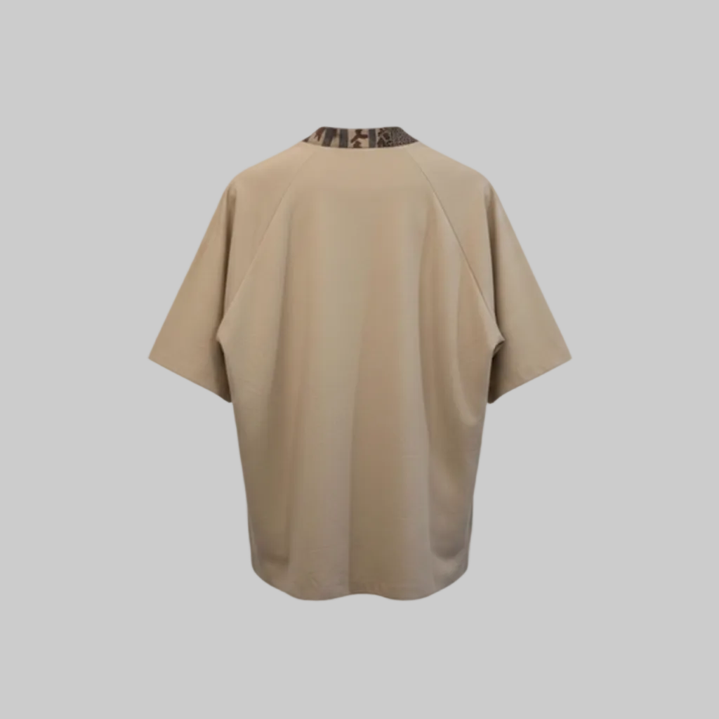 Nyana Nyana Artisan Batik Tulis Mandarin Collar Shirt I Hand Drawn, Natural Dye, Runway Piece