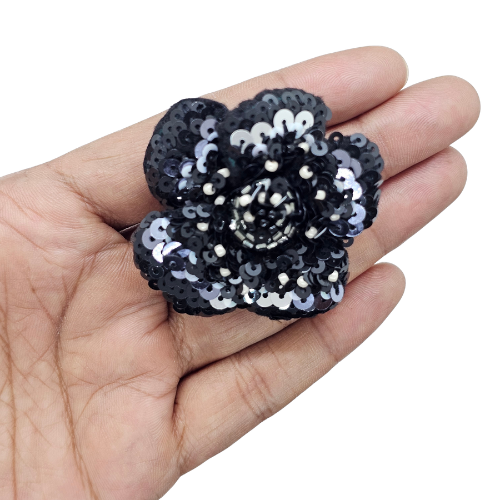 Nyana Nyana Cabochons Brooch - Hand Beaded, Limited Edition