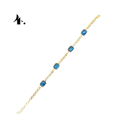 Singapore Handmade Statement Piece Bracelets— Crystal, Stone & Freshwater Pearl | 18k Gold Plated (Copy)