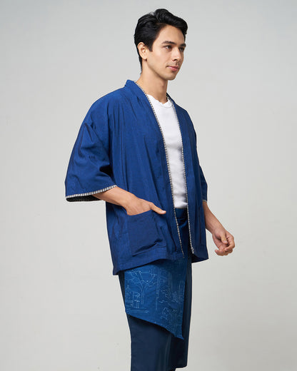 Nyana Nyana Unisex Reversible Batik Outer - 100% cotton, natural dye, Oeko-Tex certified