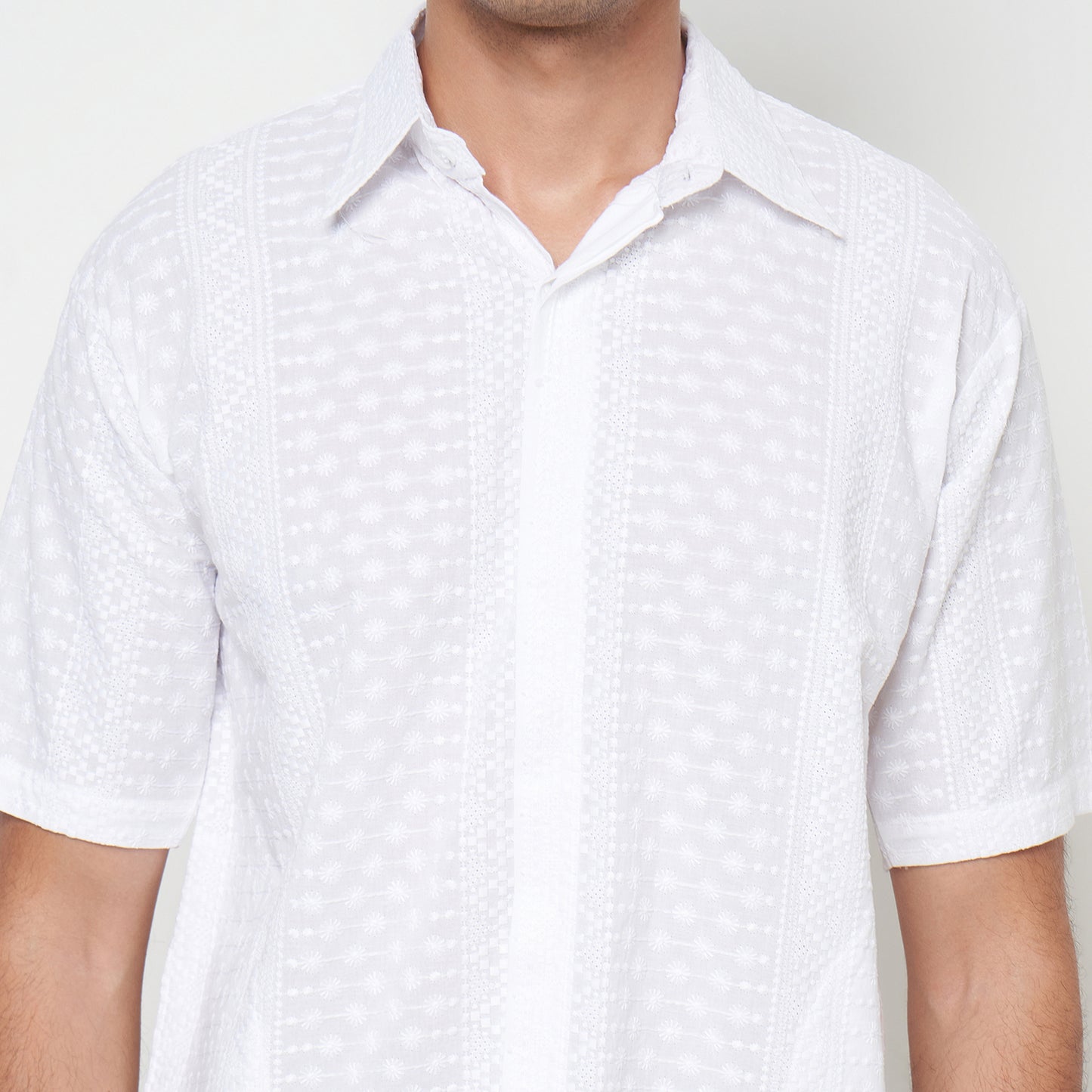 Nyana Nyana Bukit Tinggi Embroidery Shirt - 100% Cotton, Unisex, Limited Edition