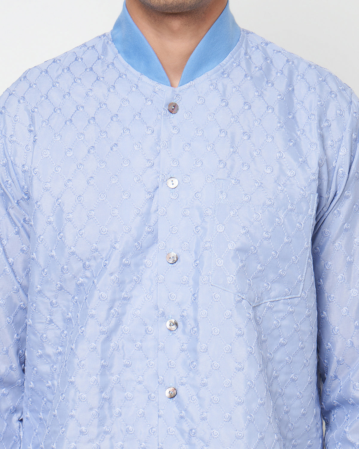 Nyana Nyana Embroidery Bomber Jacket - Cotton Satin, Limited Edition, Runway piece