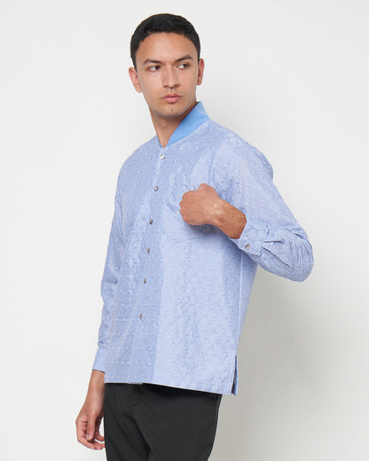Nyana Nyana Embroidery Bomber Jacket - Cotton Satin, Limited Edition, Runway piece
