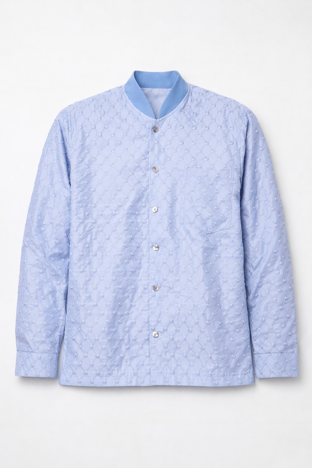 Nyana Nyana Embroidery Bomber Jacket - Cotton Satin, Limited Edition, Runway piece