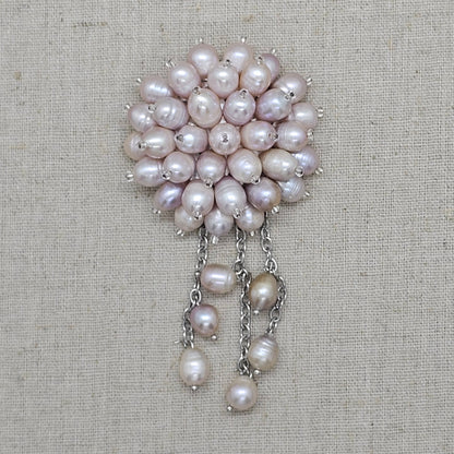 Nyana Nyana Fresh Water Pearl Brooch Kerongsang XL