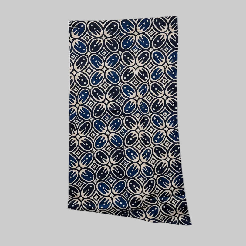 Nyana Nyana Unisex Multiway Batik Sarong Pants - 100 Cotton, limited edition, White