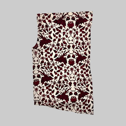 Nyana Nyana Unisex Multiway Batik Sarong Pants - 100 Cotton, limited edition, White