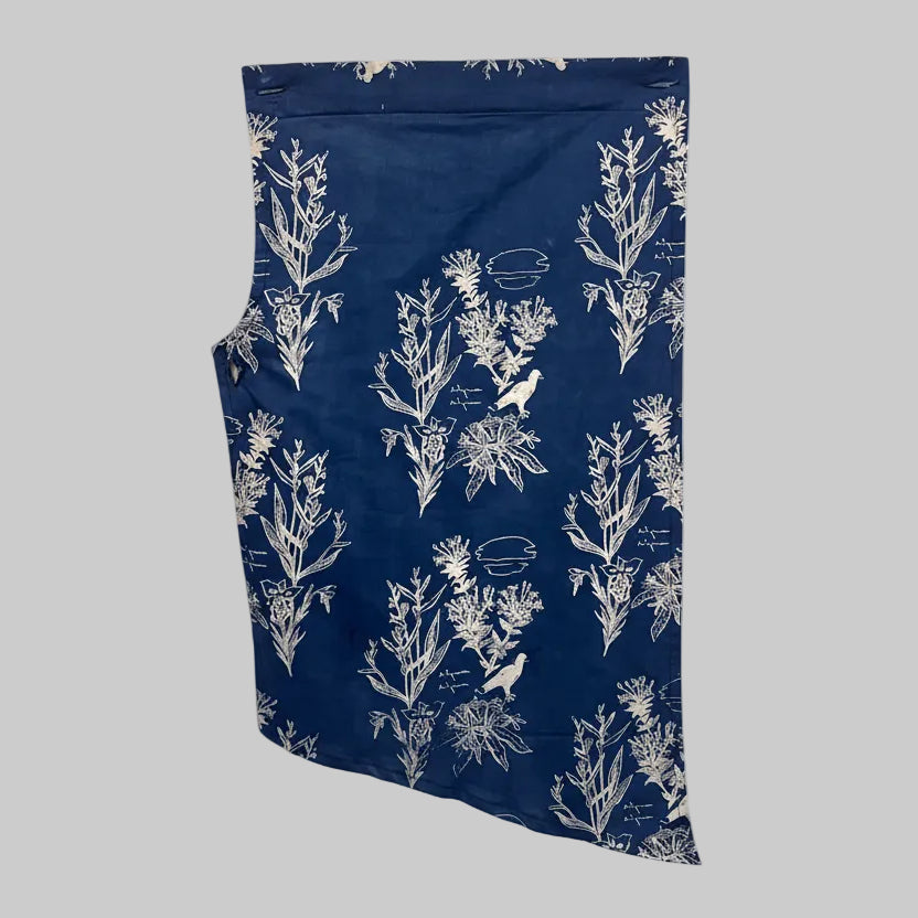 Nyana Nyana Unisex Multiway Batik Sarong Pants - 100 Cotton, limited edition, White