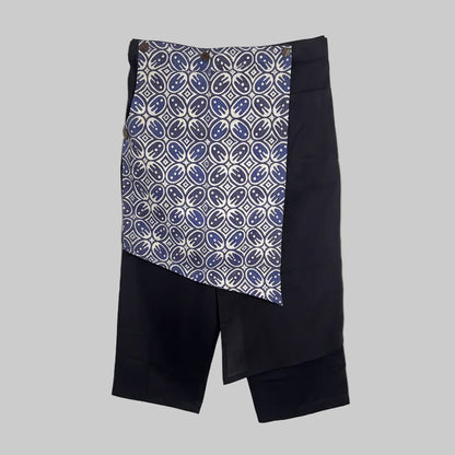 Nyana Nyana Unisex Multiway Batik Sarong Pants - 100 Cotton, limited edition, White