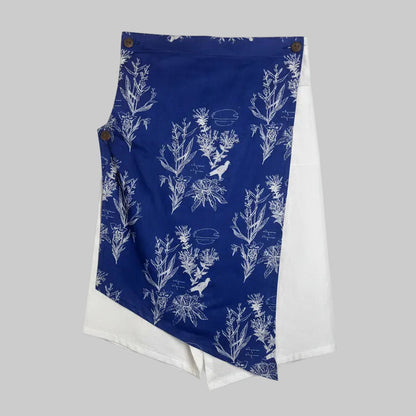 Nyana Nyana Unisex Multiway Batik Sarong Pants - 100 Cotton, limited edition, White