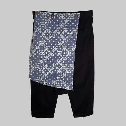 Nyana Nyana Unisex Multiway Batik Sarong Pants - 100 Cotton, limited edition, Black