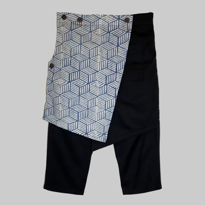 Nyana Nyana Unisex Multiway Batik Sarong Pants - 100 Cotton, limited edition, Black