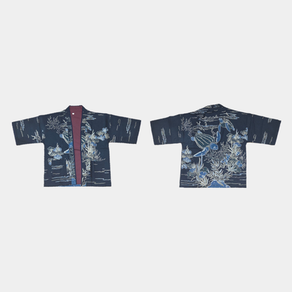 Nyana Nyana Unisex Reversible Batik Tulis Outer - 100% cotton, natural dye, Limited Edition Hand-drawn