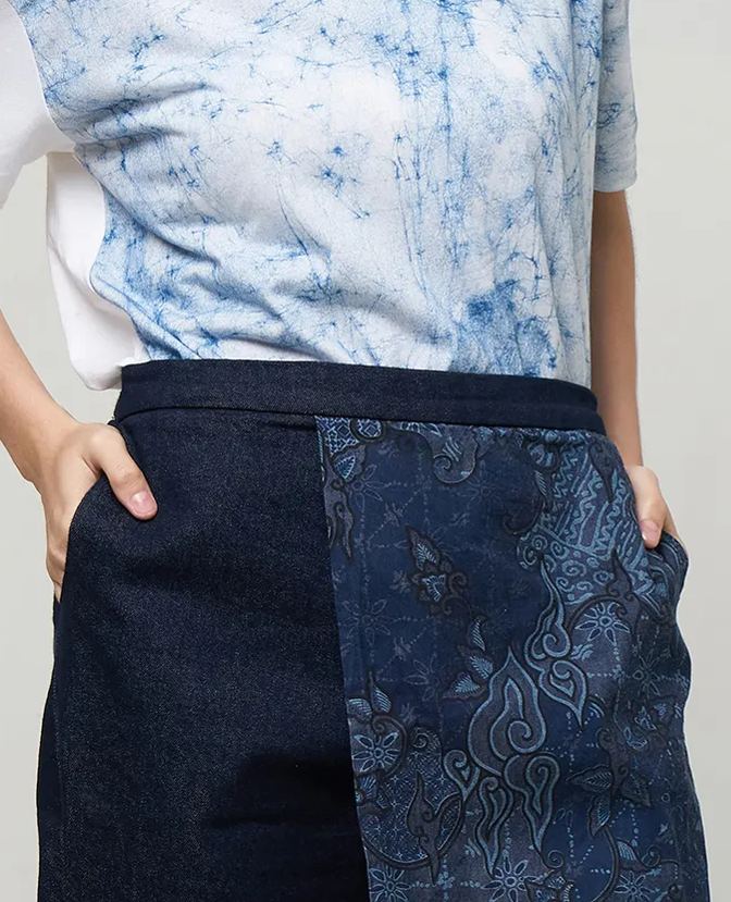Nyana Denim Sarong Pants